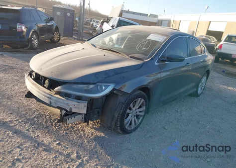 2015 Chrysler 200 Limited из США, поврежденный, VIN 1C3CCCABXFN649990